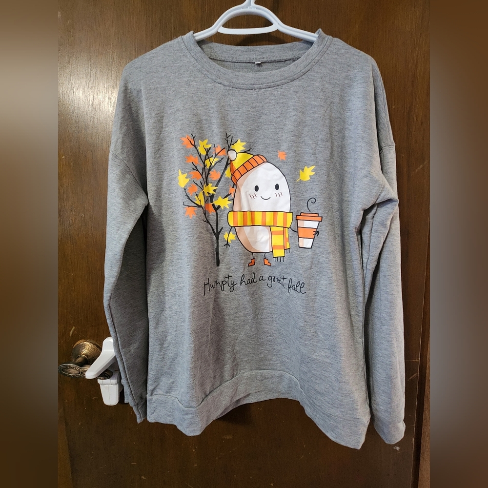 💥3for$15💥 NWOT Fall Crewneck Graphic Sweatshirt L